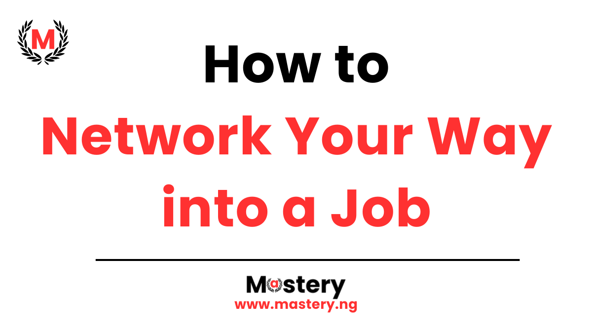 How to Network Your Way into a Job Easily